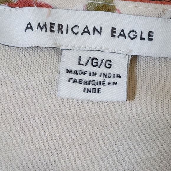 American Eagle spagetti strap floral dress. Size L - Picture 4 of 4